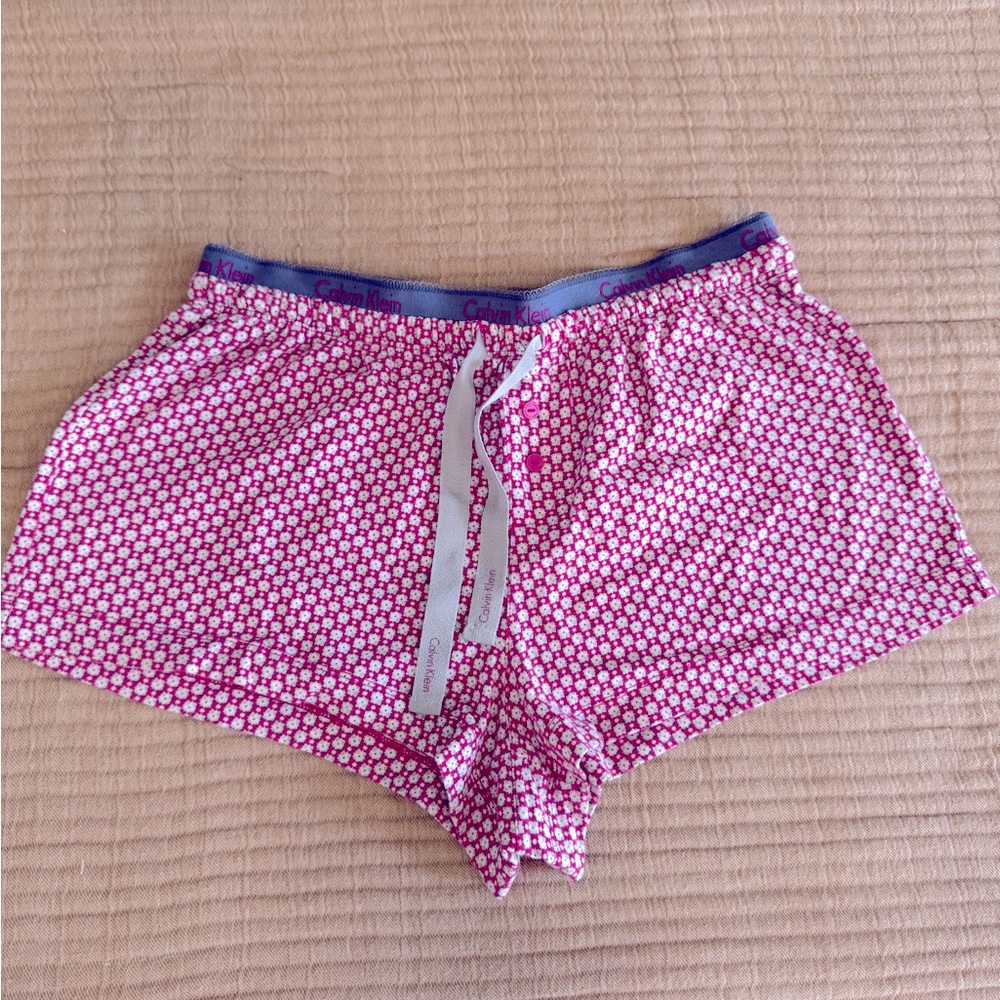 Calvin Klein Polka Dot Pajama Shorts